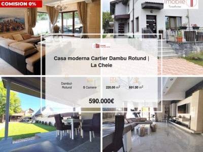 Casa moderna Cartier Dambu Rotund | La Cheie